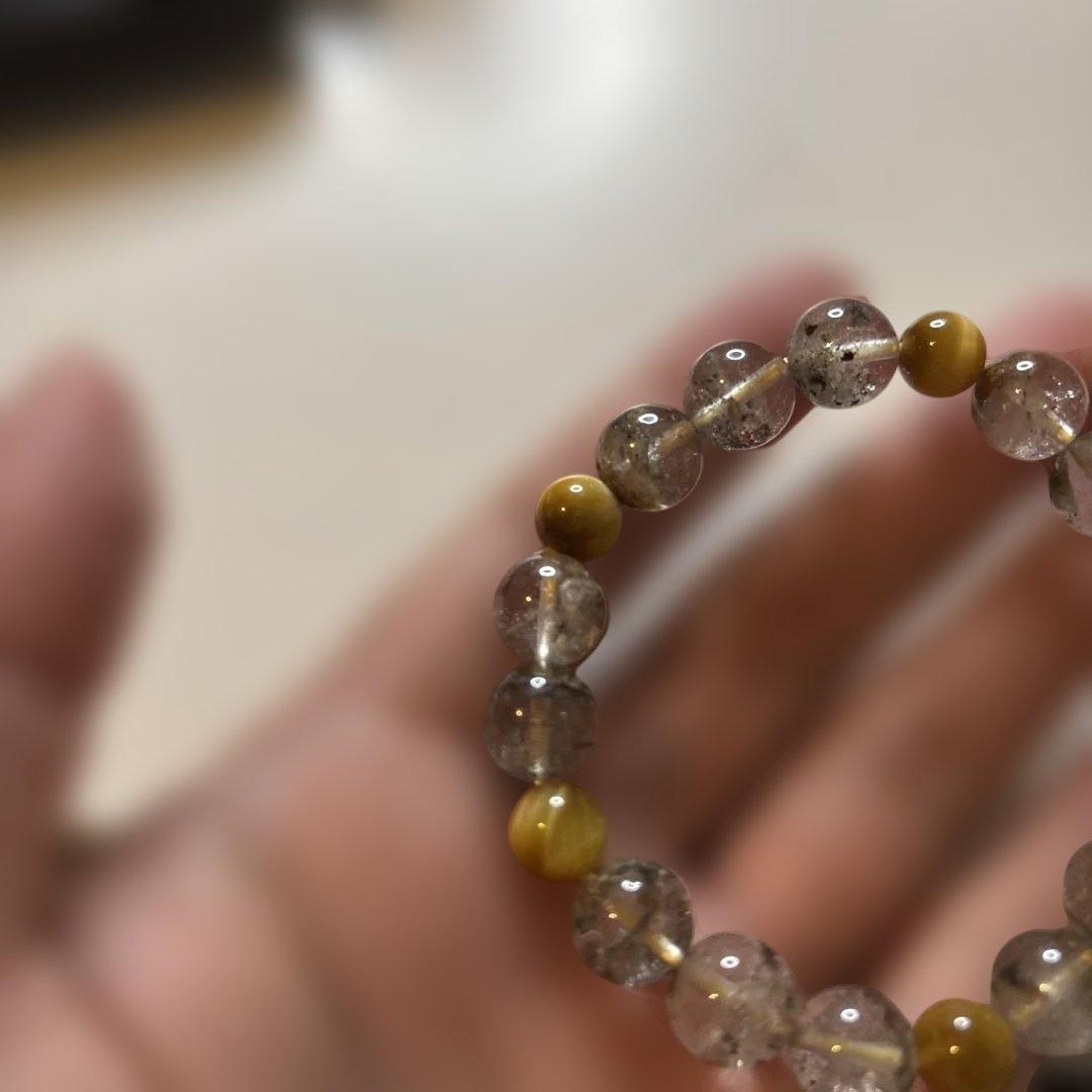 ゴールドタイガーアイとガーデンクオーツたん！不思議！