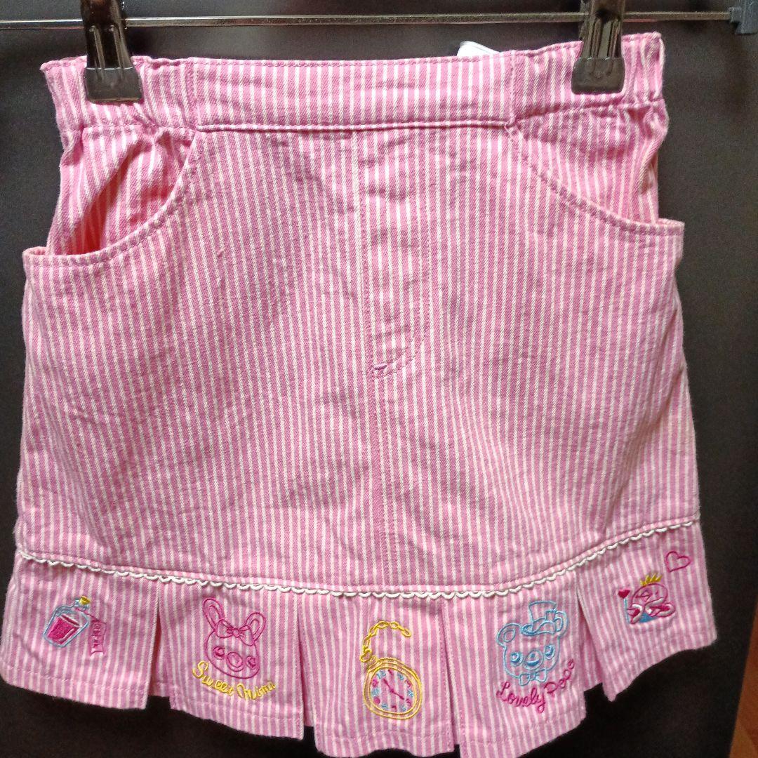 平成レトロ♡メゾピアノ♡みみぽぽエプロンスカート♡希少