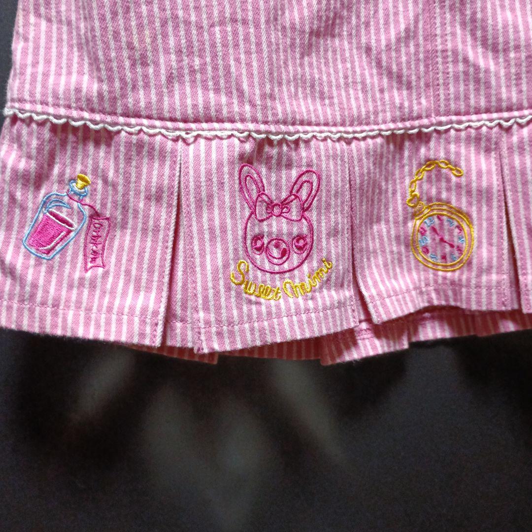 平成レトロ♡メゾピアノ♡みみぽぽエプロンスカート♡希少