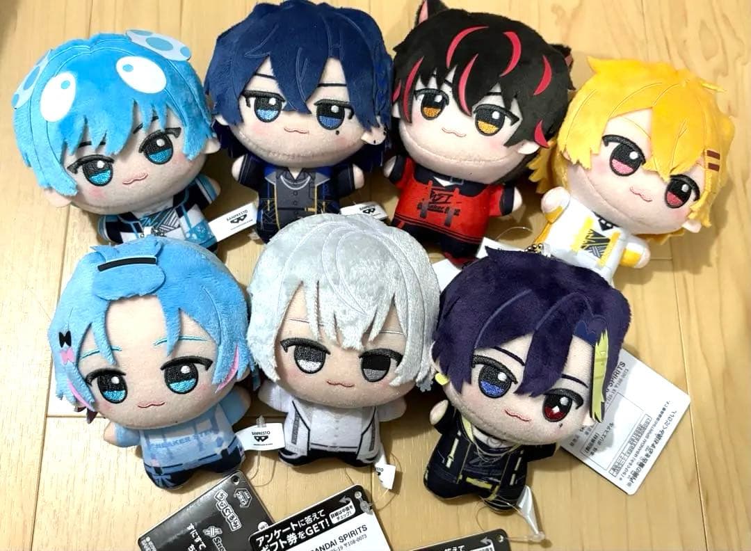 すにすて Sneaker Step ちびぐるみ 全7種セット