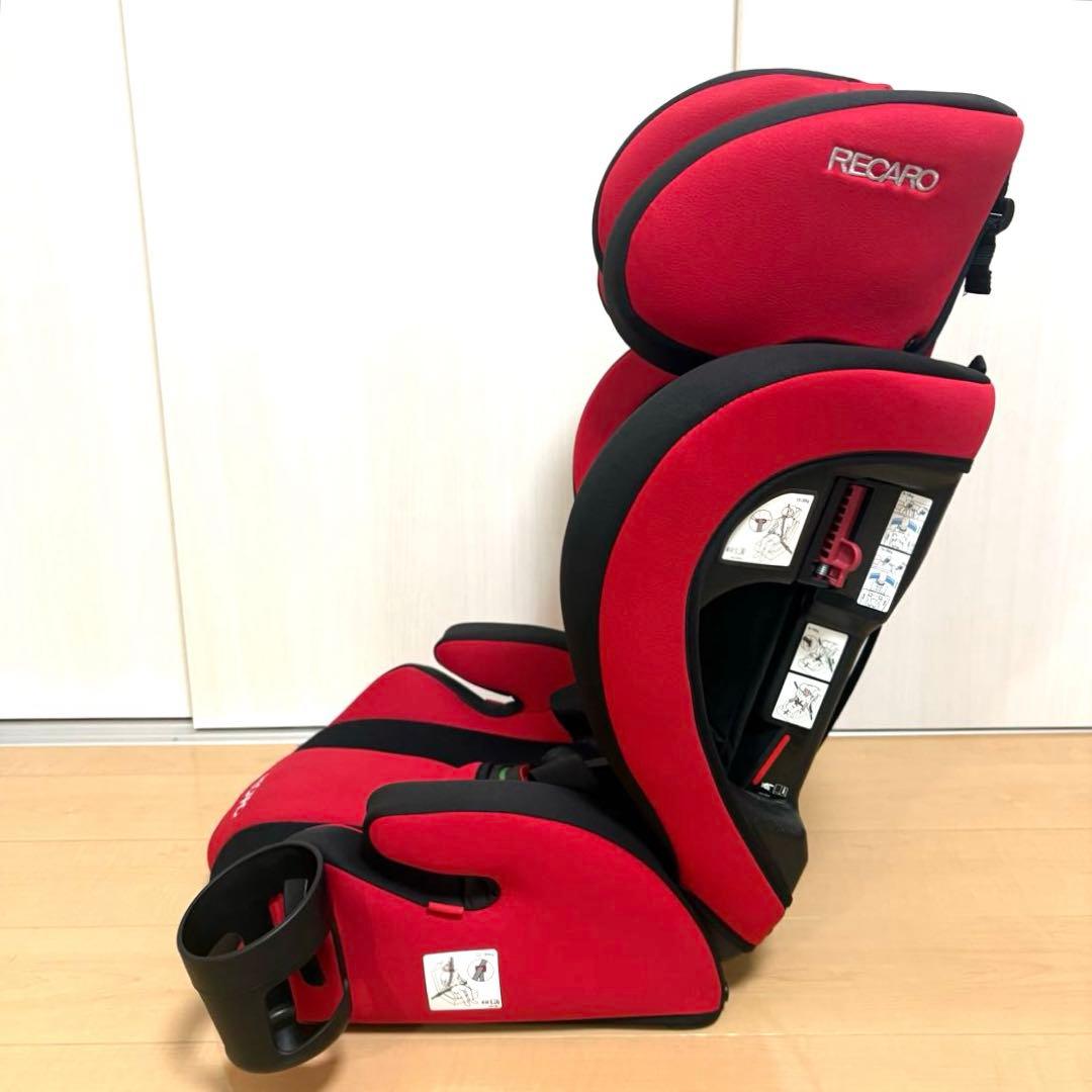 【極美品】レカロ J1 SELECT カーディナルレッド チャイルドシート