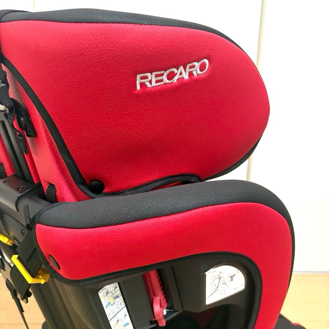 【極美品】レカロ J1 SELECT カーディナルレッド チャイルドシート