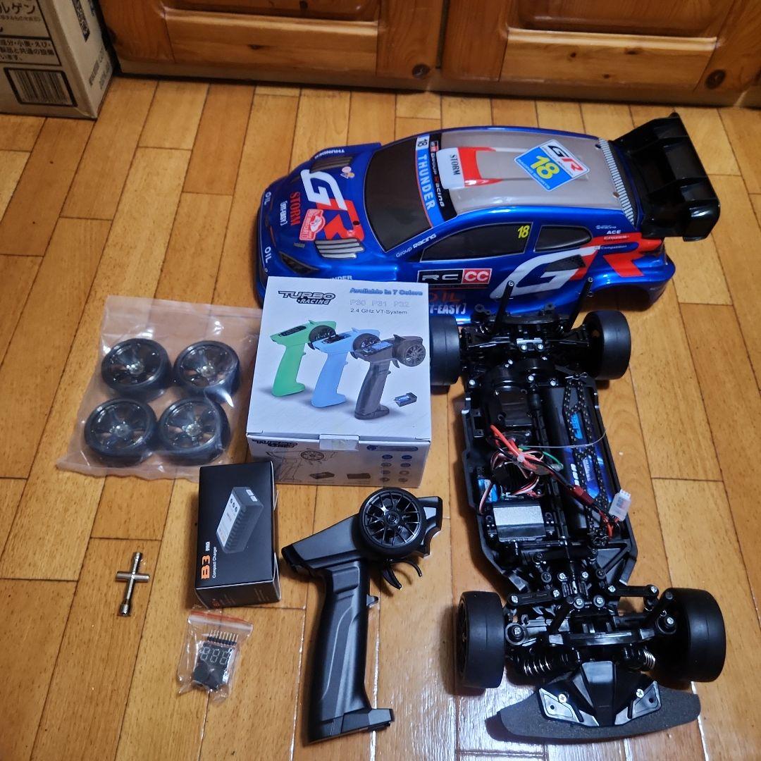 ■専用■　　　　　タミヤ ドリフト ラジコン フルセット　TT02　青　ラリー