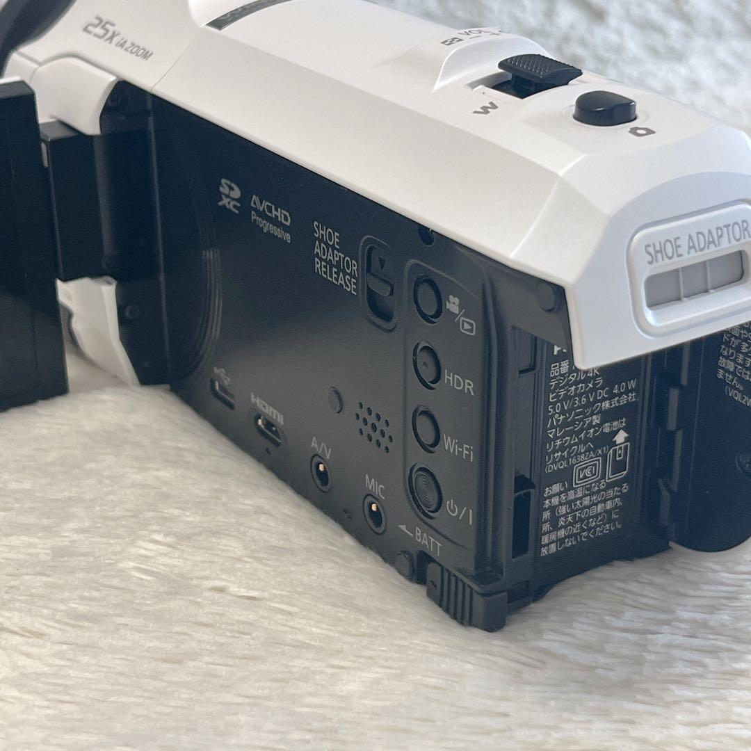 [極美品］Panasonic 4Kビデオカメラ HC-VX992MS ポーチ付