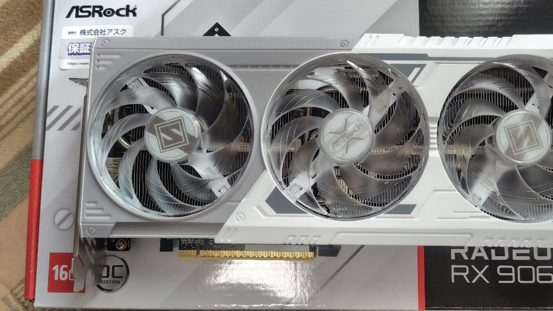 グラフィックボード・グラボ・ビデオカード ASRock Radeon RX 9060 XT 16GB
