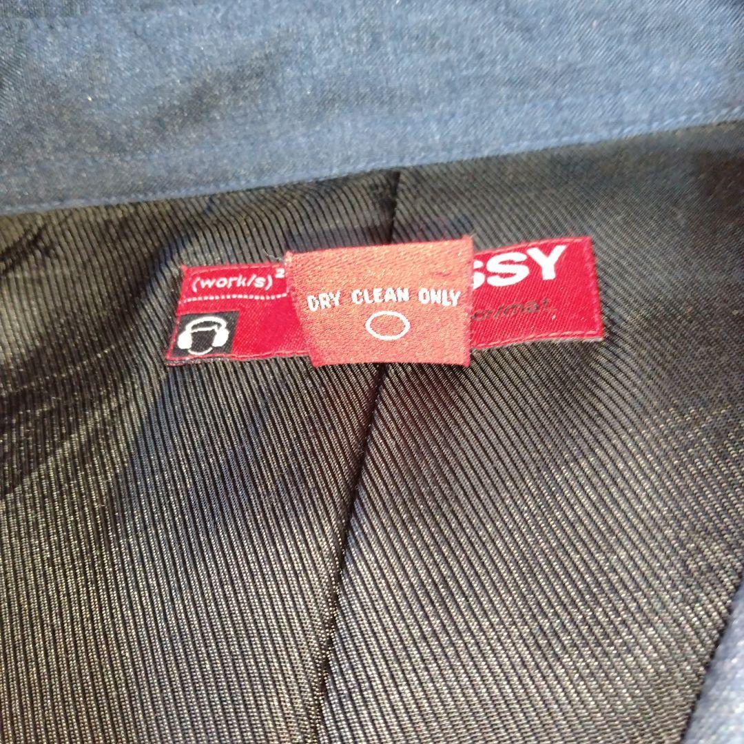 ま*ト様 【希少】STUSSYビスコース コート ブルーXL