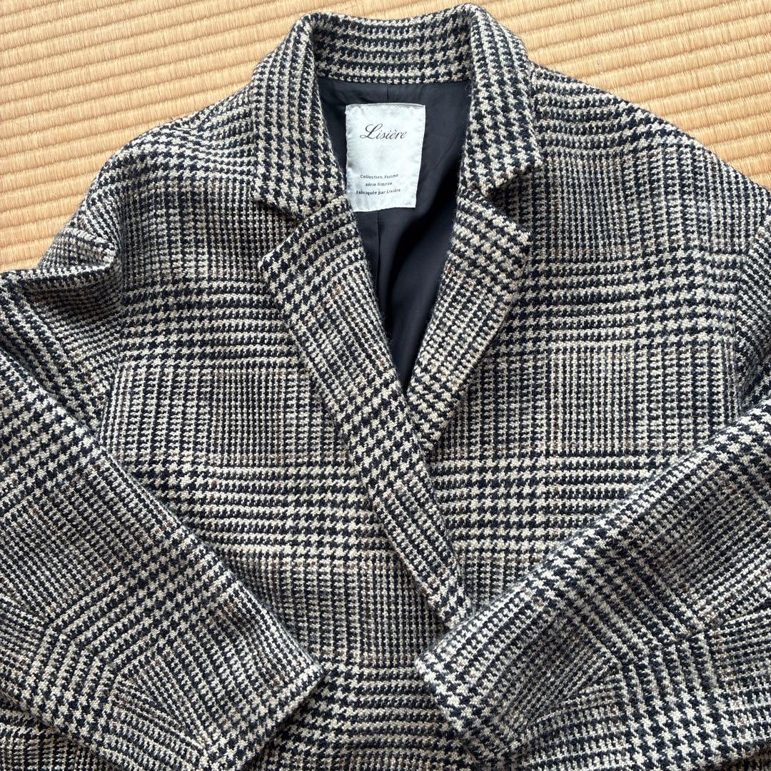 L'Appartement アパルトモン Check W Coat