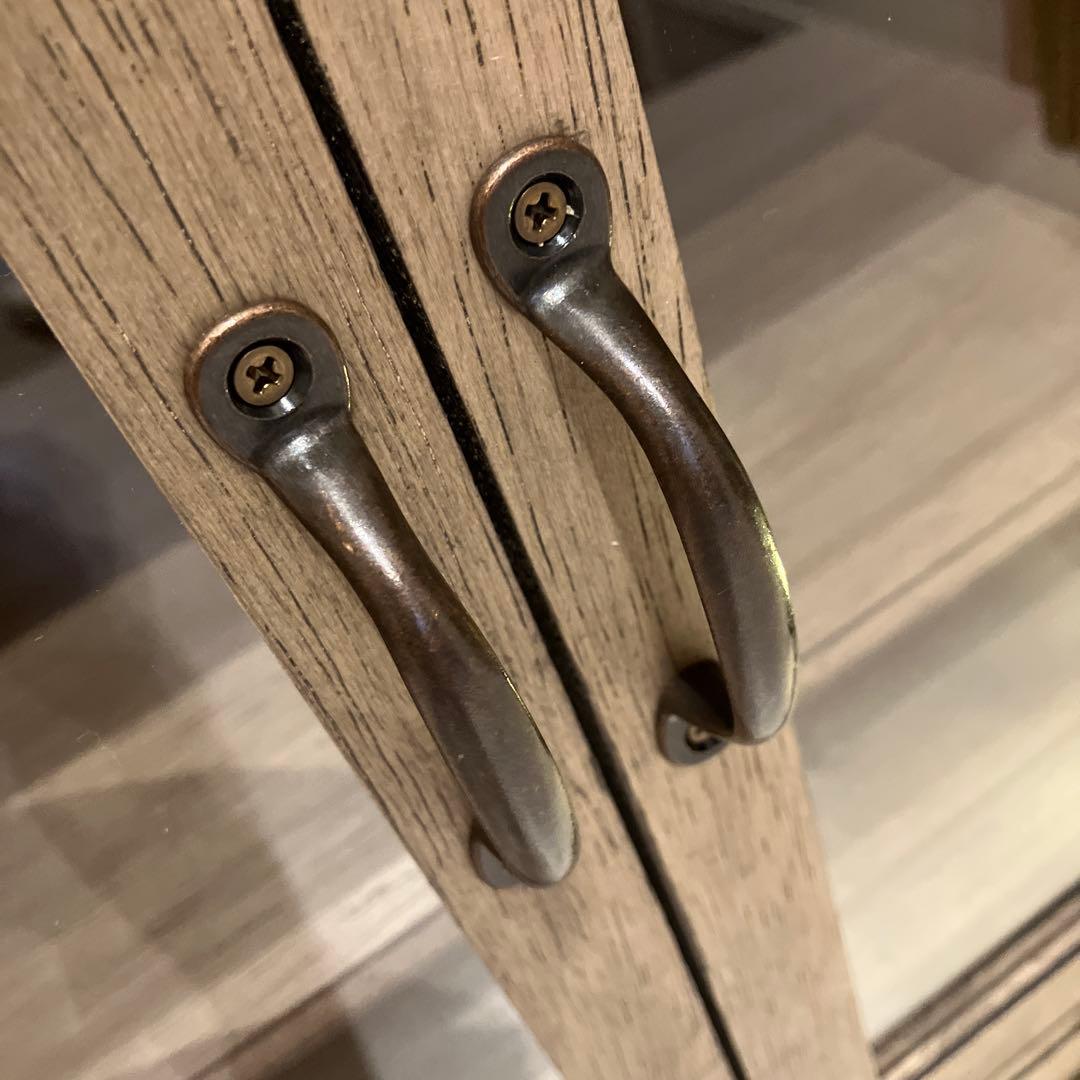 食器棚④　キャビネット　アンティーク　ハンドメイド　木製