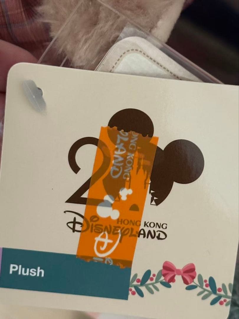 新作　香港ディズニー　冬限定　ダッフィー&シェリーメイぬいぐるみSSS セット