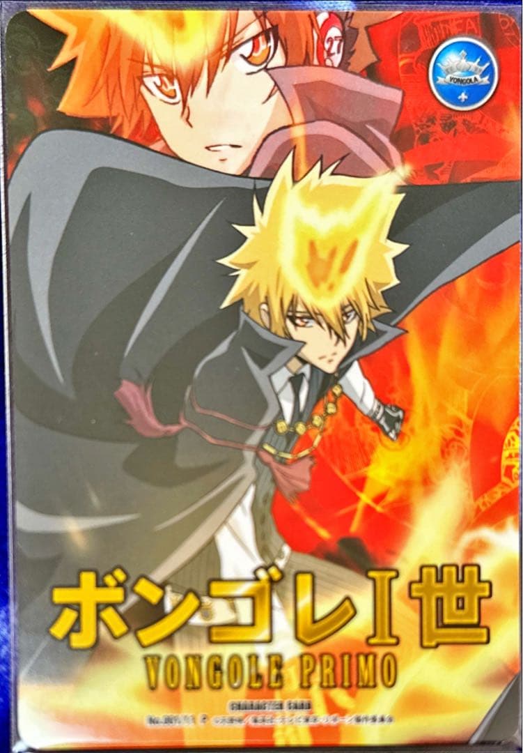 ボンゴレI世 CCG PRカード 沢田綱吉 ツナ ボンゴレ匣