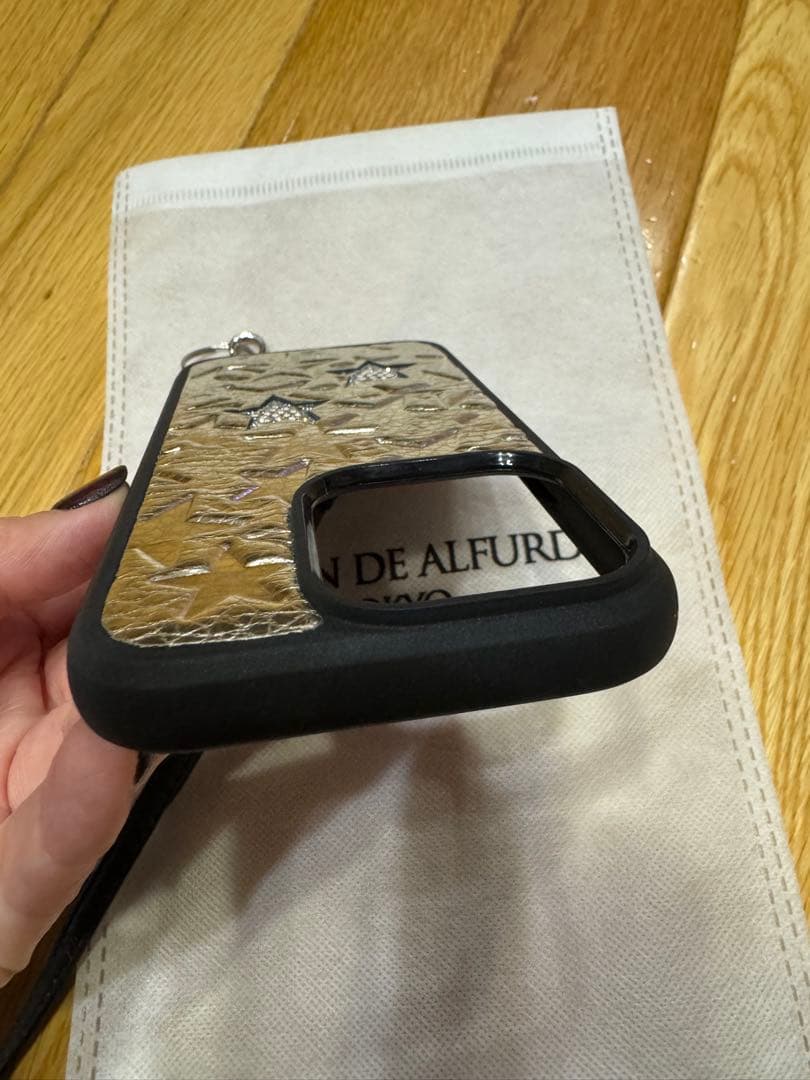 SALON DE ALFURD ☆スターエンボススマホケース15pro