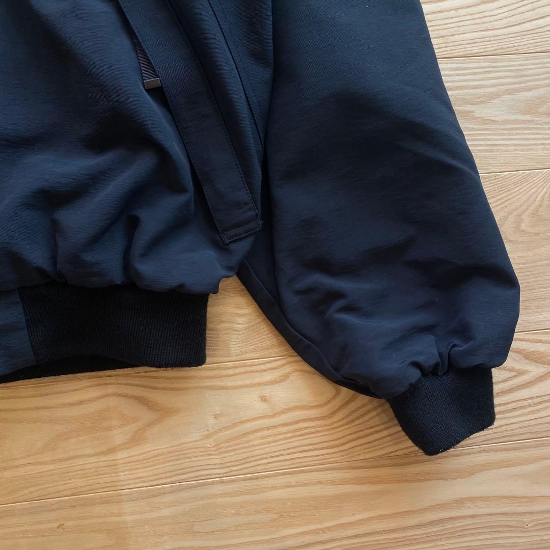 日*式様 BLUCO ブルコ 60/40シェルジャケット 黒 L フリースインナ