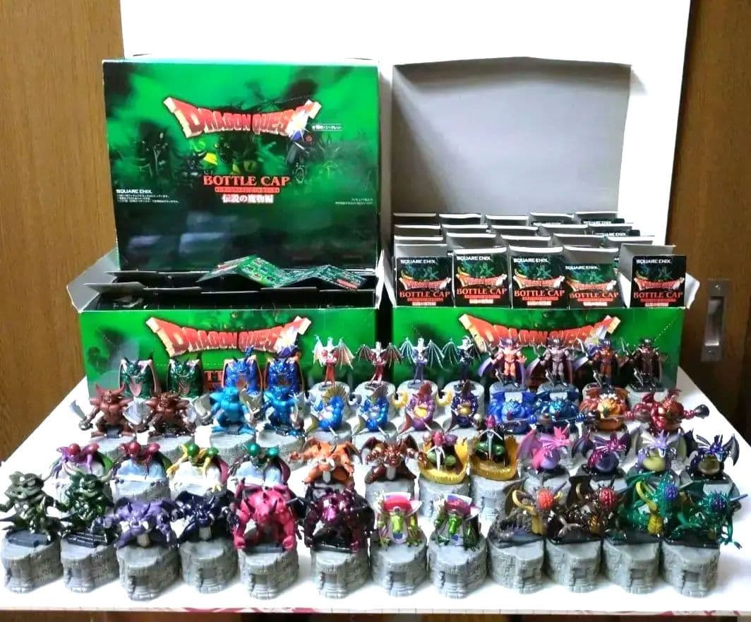 激レア　完全コンプ　ドラクエ伝説の魔物編 シークレット、メタリックボトルキャップ