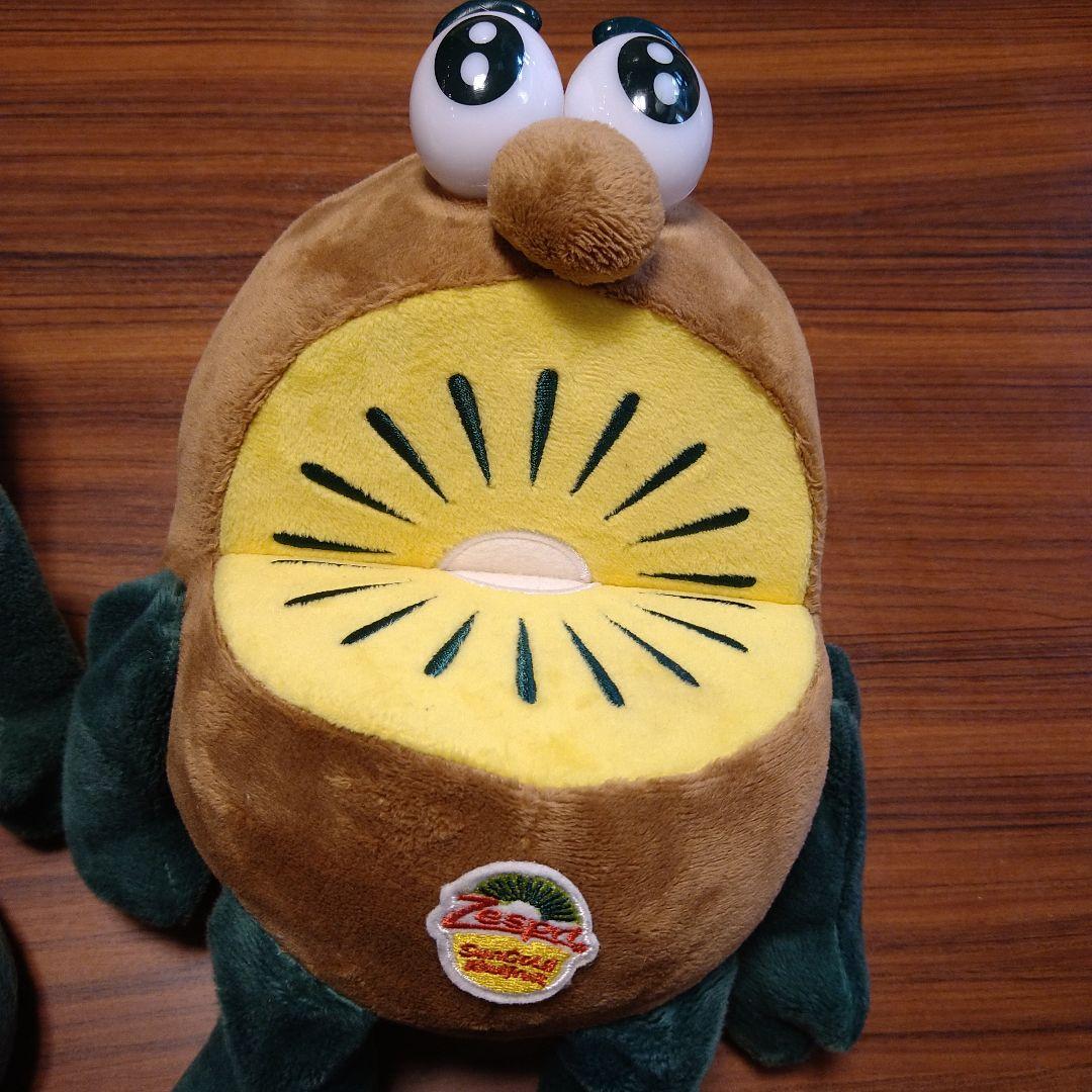 ゼスプリキウイブラザーズぬいぐるみ　中2体　小2体セット