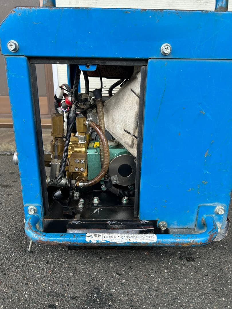 K3 ★ツルミHPJ-5ESM高圧洗浄機防音ガン・高圧ホース・給排水ホースセット