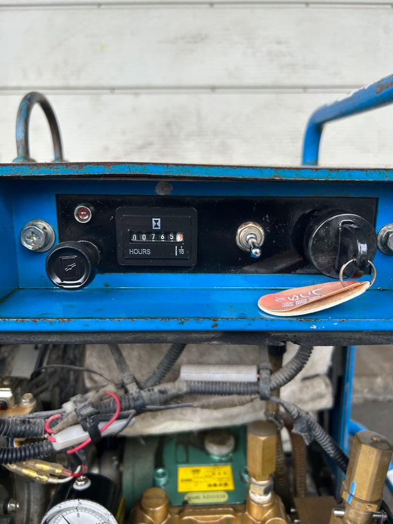 K3 ★ツルミHPJ-5ESM高圧洗浄機防音ガン・高圧ホース・給排水ホースセット