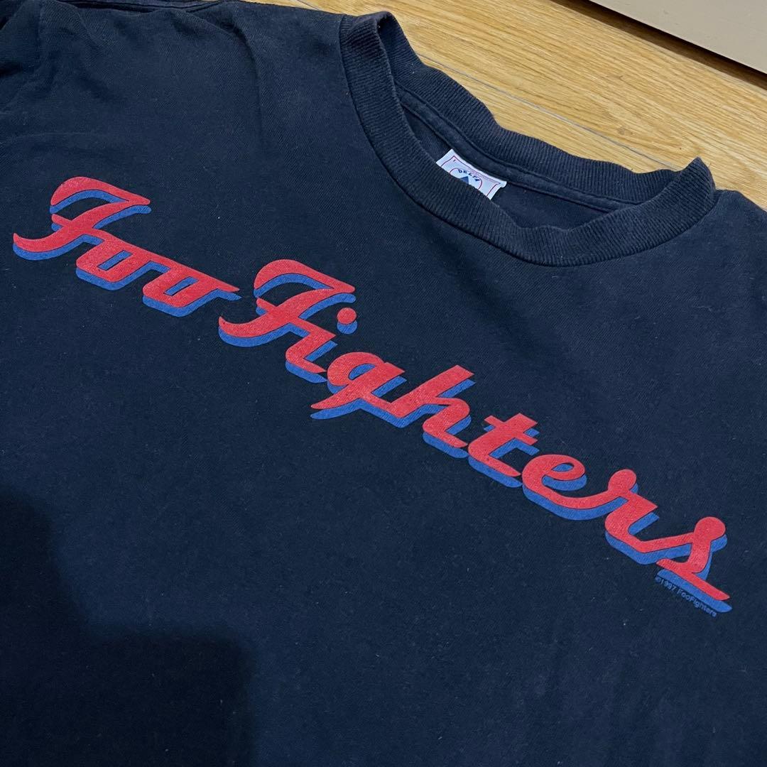 FOO FIGHTERS1997年製 ロングTシャツ Lサイズ・ブラック