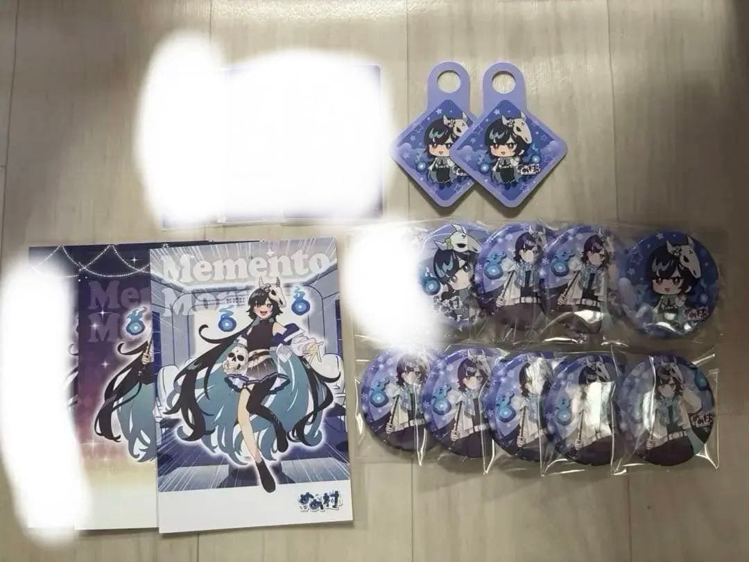 めめんともり　めめ村　まとめ売り　缶バッジ　クリアカード　ポストカード