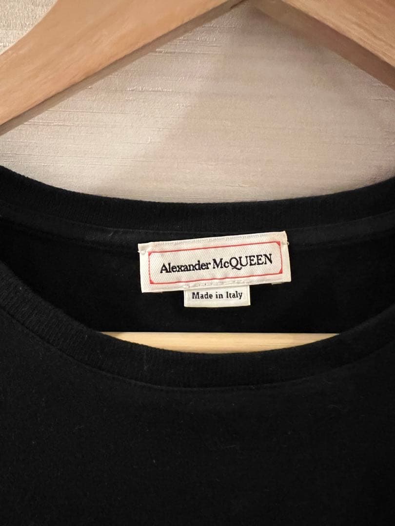 【RUBY】Alexander McQueen ブラック Tシャツ 半袖