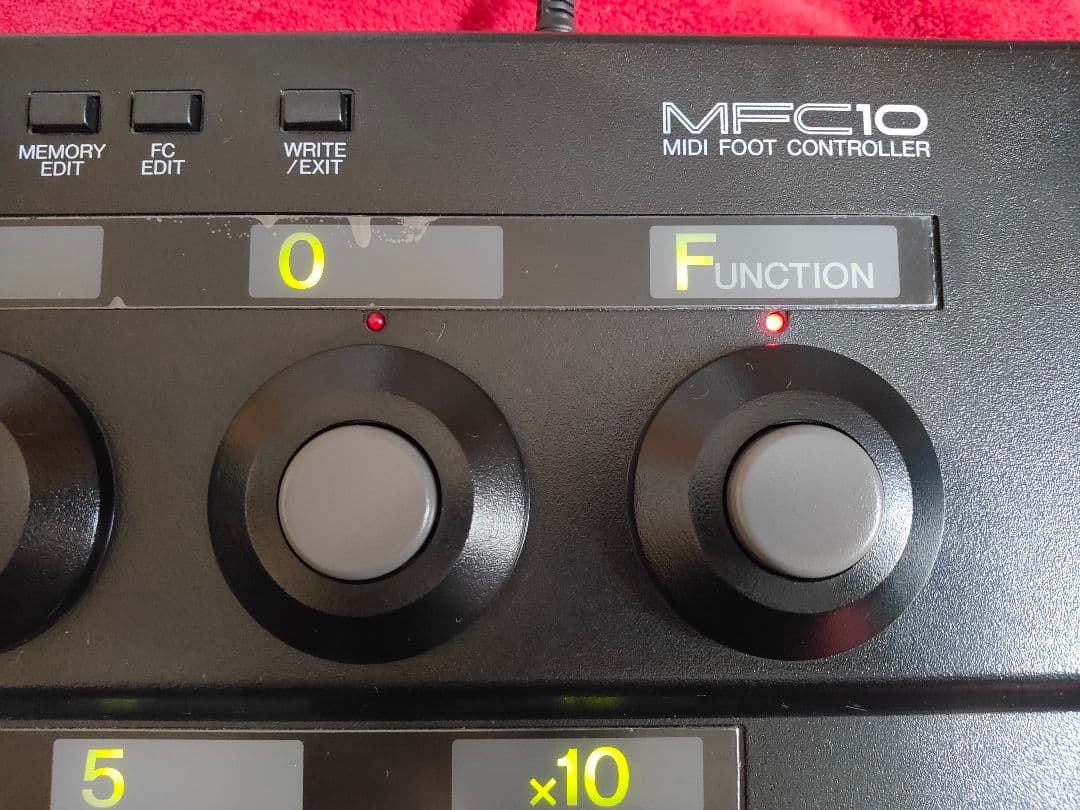 【美品】YAMAHA MFC10 MIDIフットコントローラー ヤマハ