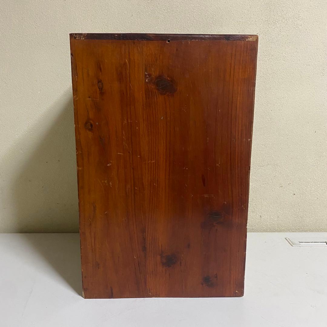 昭和レトロ 5段小物入れ 引き出し 木製 古道具 古民家 ビンテージ エイジング