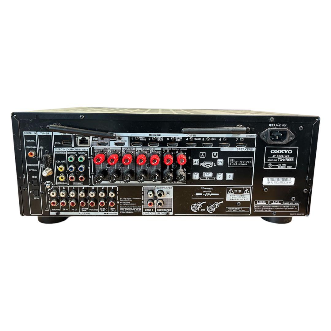 N*i様 オンキョー ONKYO TX-NR656 AVアンプ ハイレゾ 音響機
