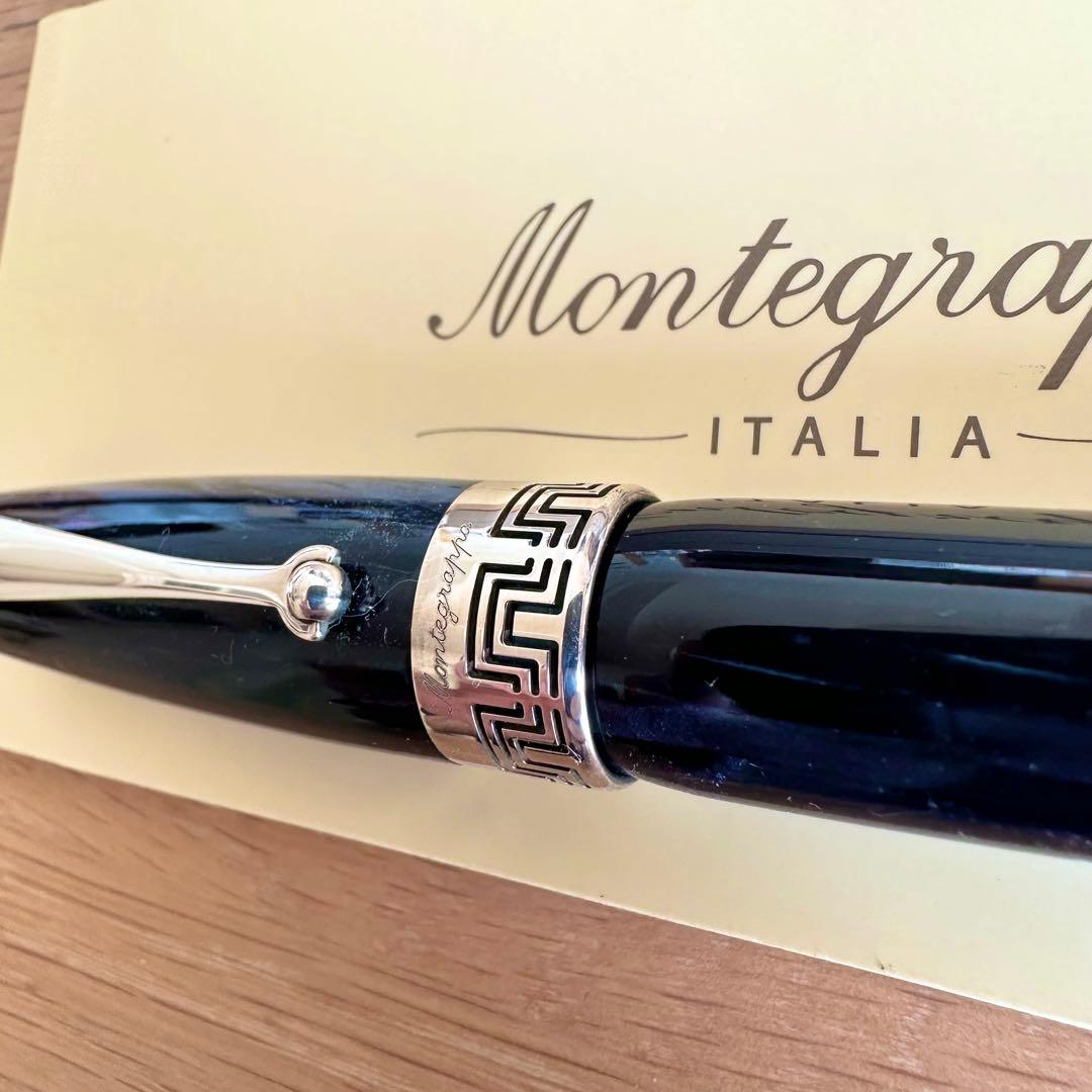 【希少・美品】Montegrappa Miya ローラーボール　シルバー925