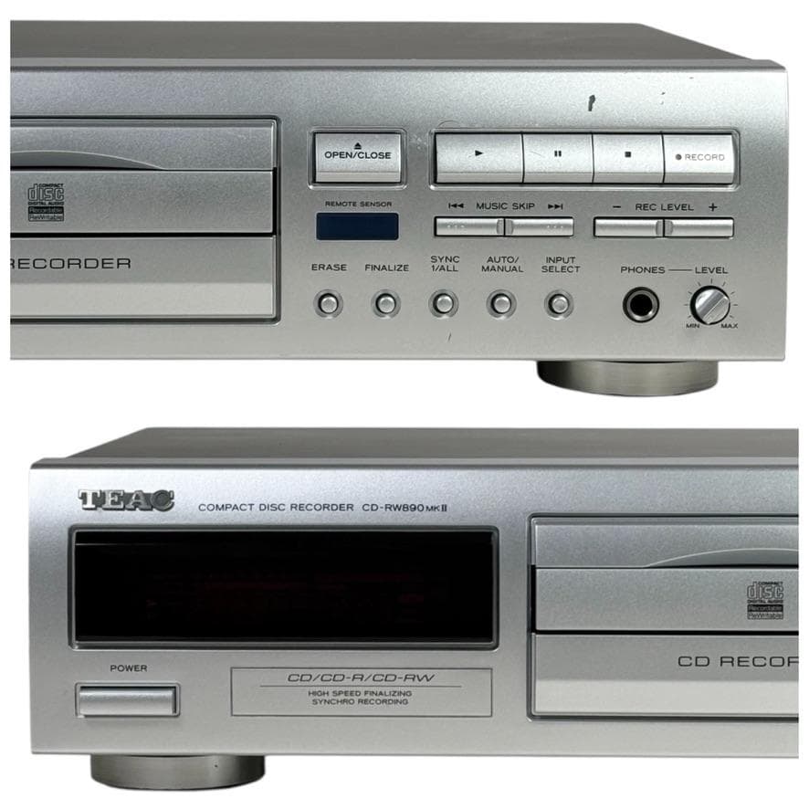 2019年製 TEAC ティアック CDレコーダー CD-RW890MK2