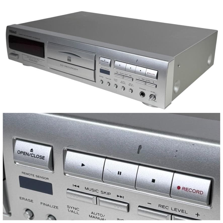 2019年製 TEAC ティアック CDレコーダー CD-RW890MK2