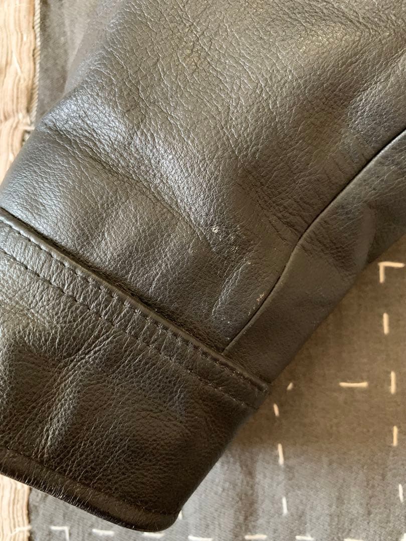 名作 90s 00s old gap vtg レザージャケット オールドギャップ