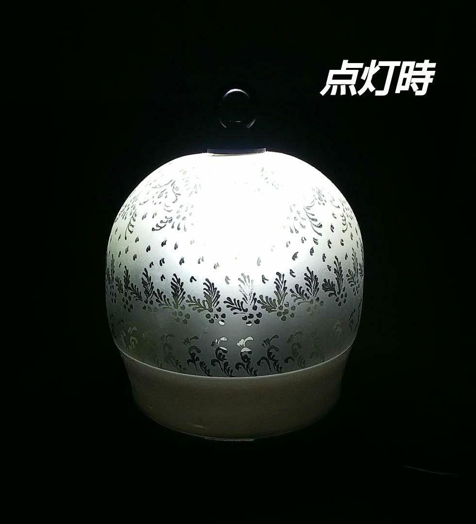 ★藤原奈津江作★卓上照明★インカルモ「花影」⓵