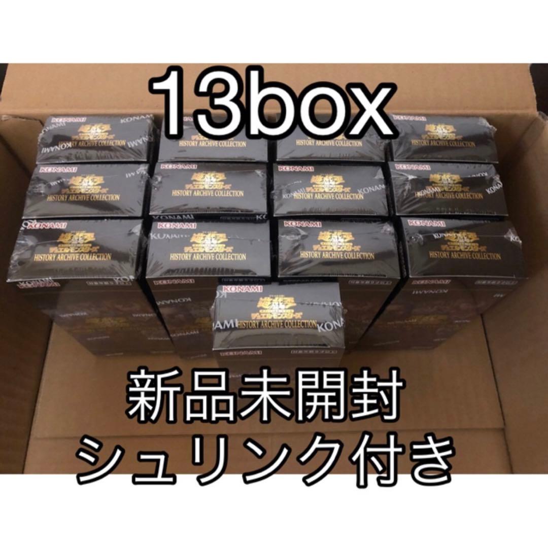 新品 未開封　遊戯王　 シュリンク付き　13BOX