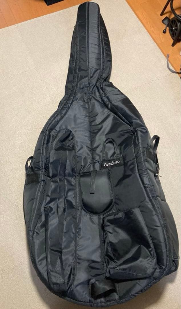 Grazioso コントラバスケース≪ブラック≫