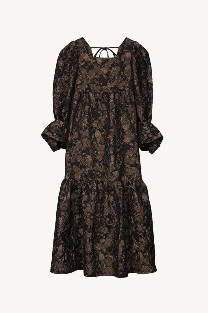 スーツ・フォーマル・ドレス acka. jacquard volume dress size1