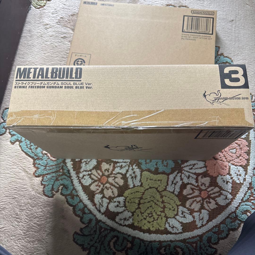 メタルビルド　ストライクフリーダムガンダム SOUL BLUE Ver.光の翼