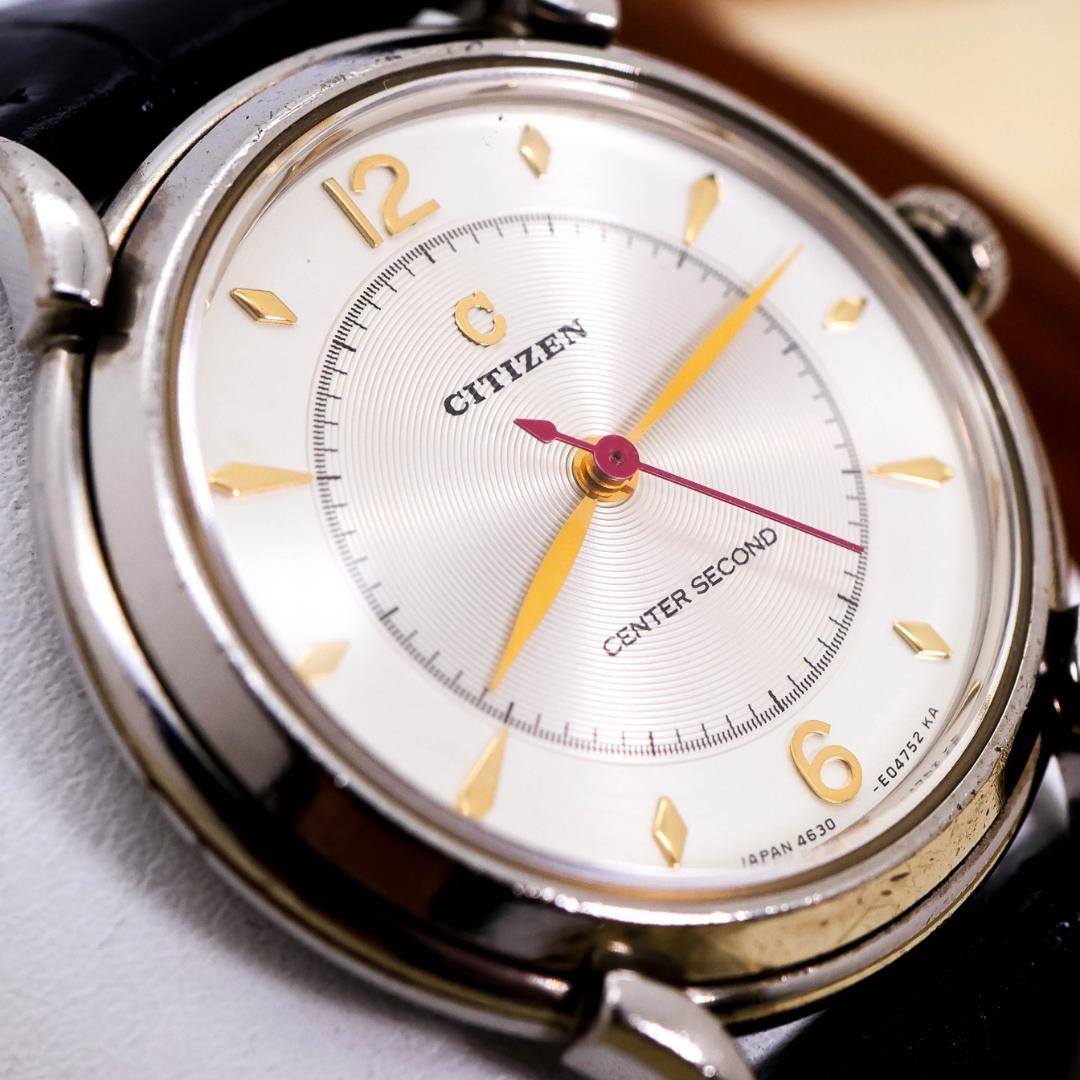 稼働 CITIZEN center second 腕時計 SV925 1969