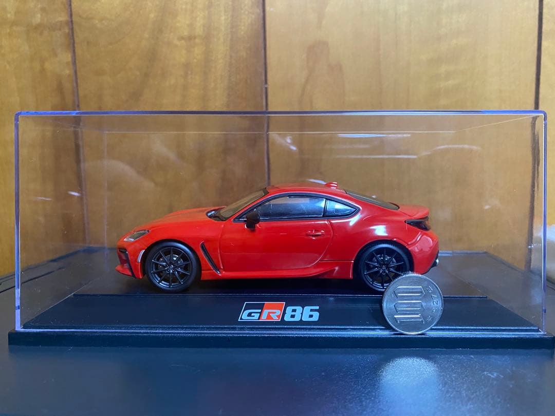 1/30トヨタカラーサンプル　GR86 ミニカー
