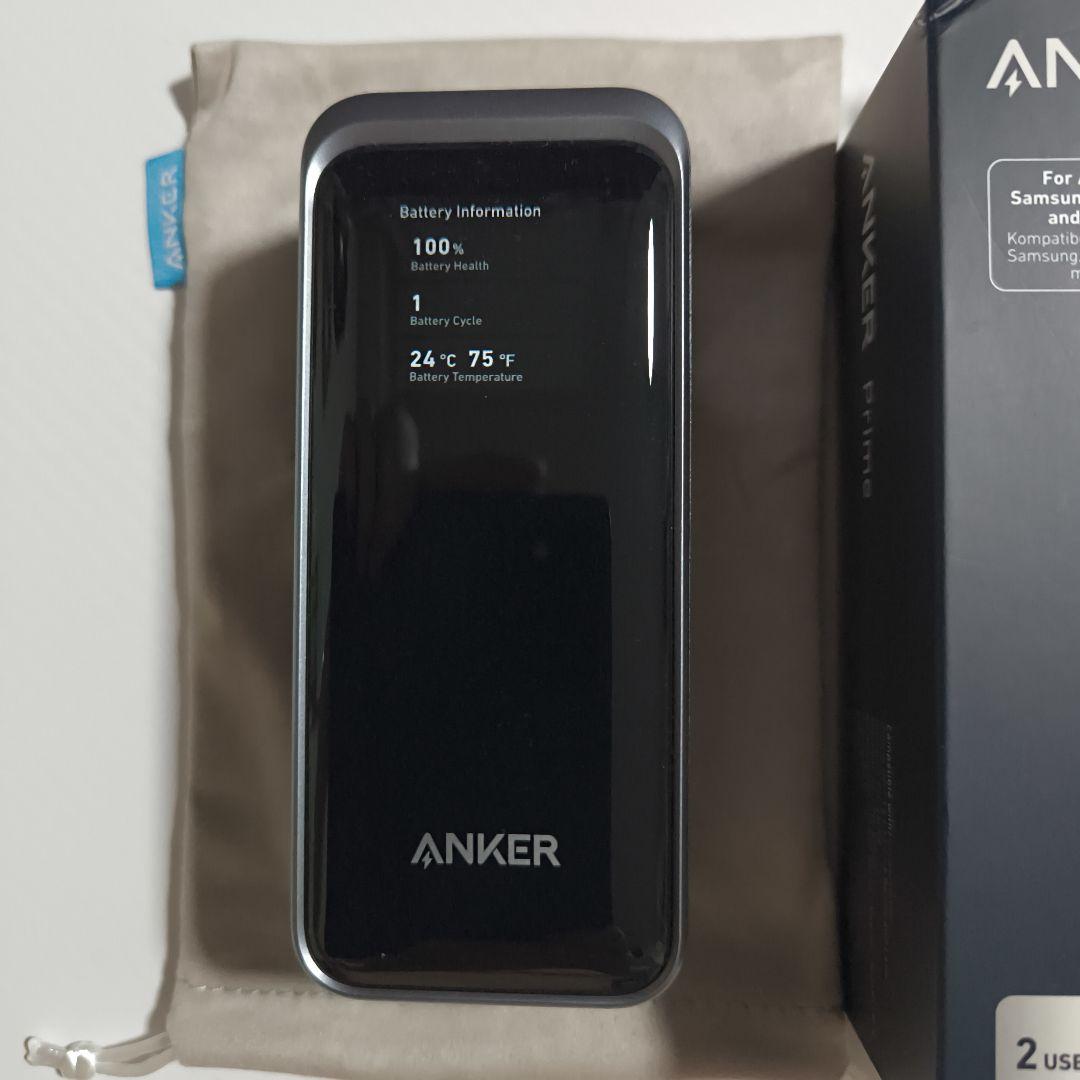 スマホアクセサリー Anker Prime A1336 PoweBank 20000mAh,200W