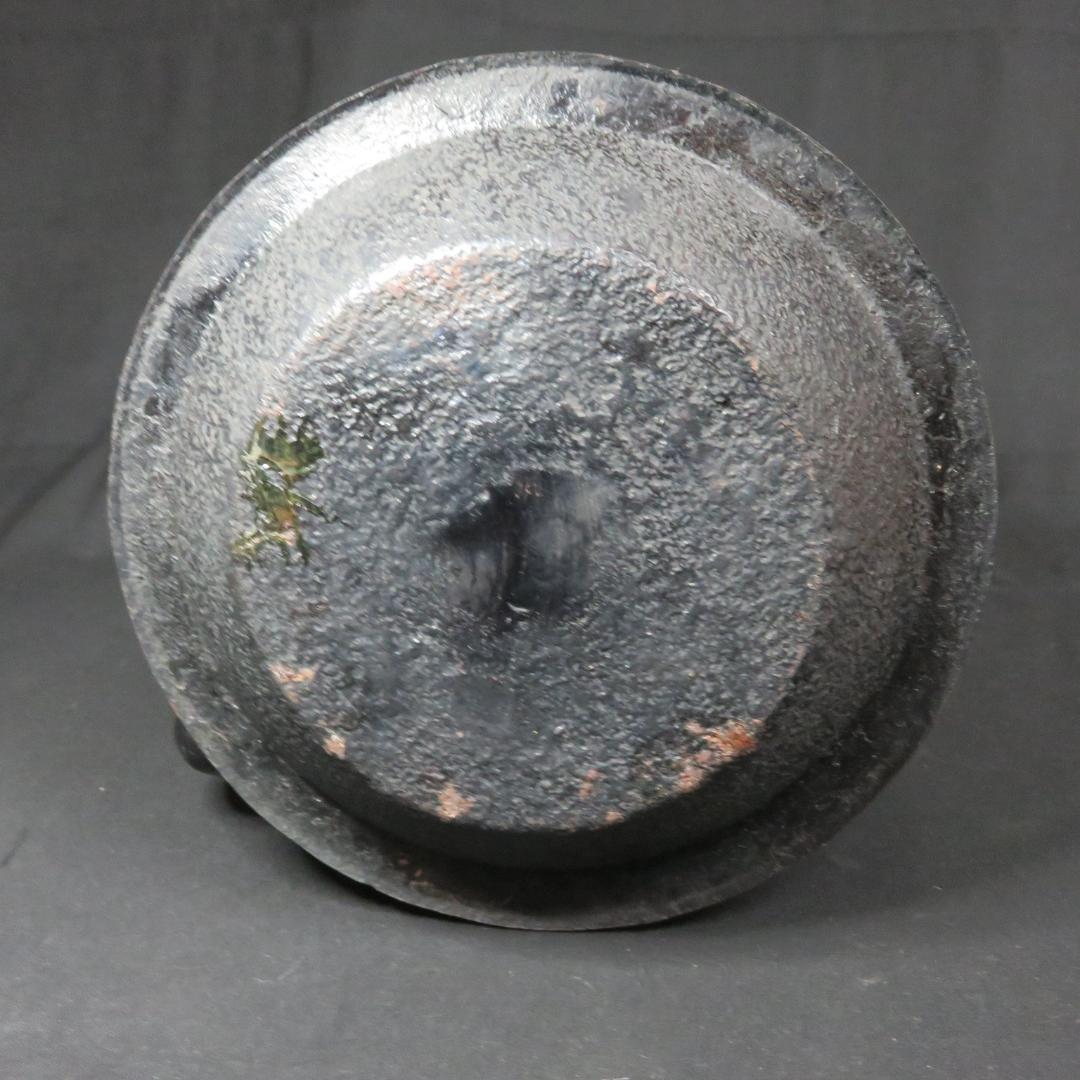 鉄瓶 松風 銘 宝泉 鉄器 茶道具 茶器 南部鉄器