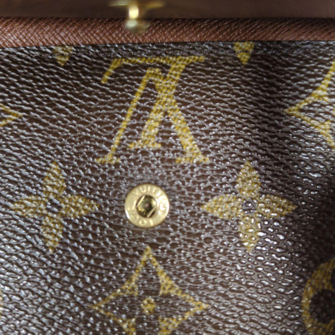 LOUIS VUITTON モノグラム ポルトモネビエカル クレディWホック財布