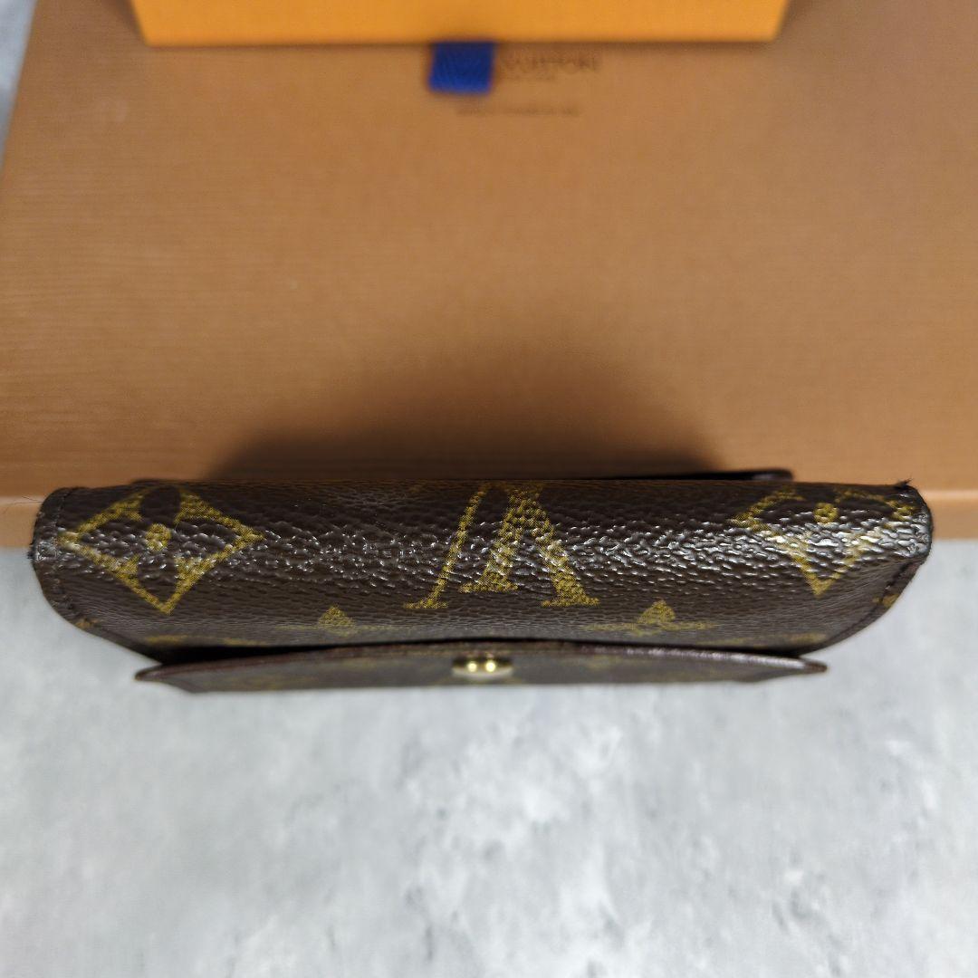 LOUIS VUITTON モノグラム ポルトモネビエカル クレディWホック財布