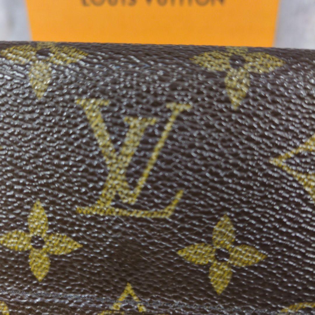 LOUIS VUITTON モノグラム ポルトモネビエカル クレディWホック財布