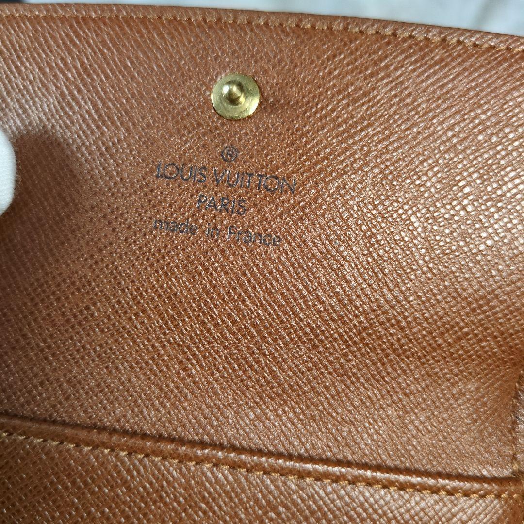 LOUIS VUITTON モノグラム ポルトモネビエカル クレディWホック財布