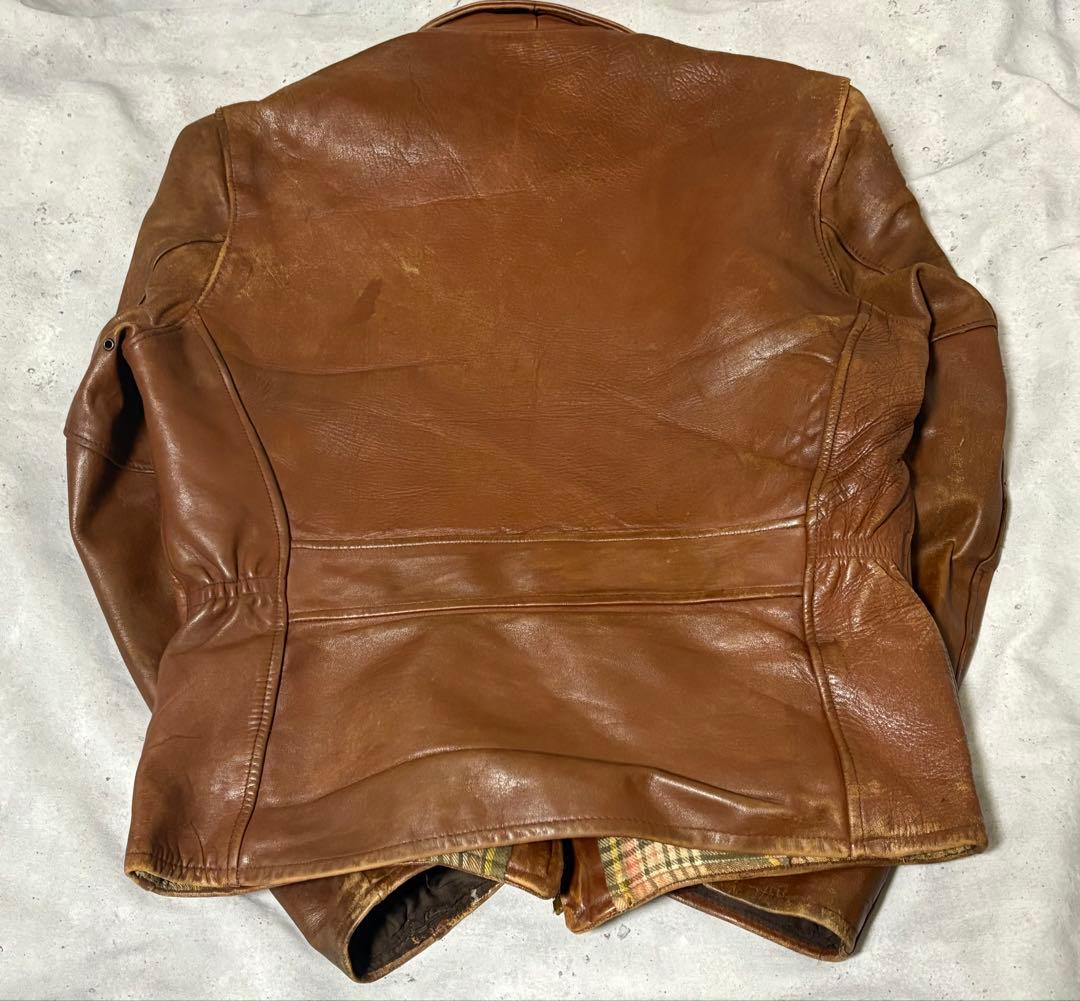 ヴィンテージ　スポーツジャッケットホースハイド　40s 50sタロン talon