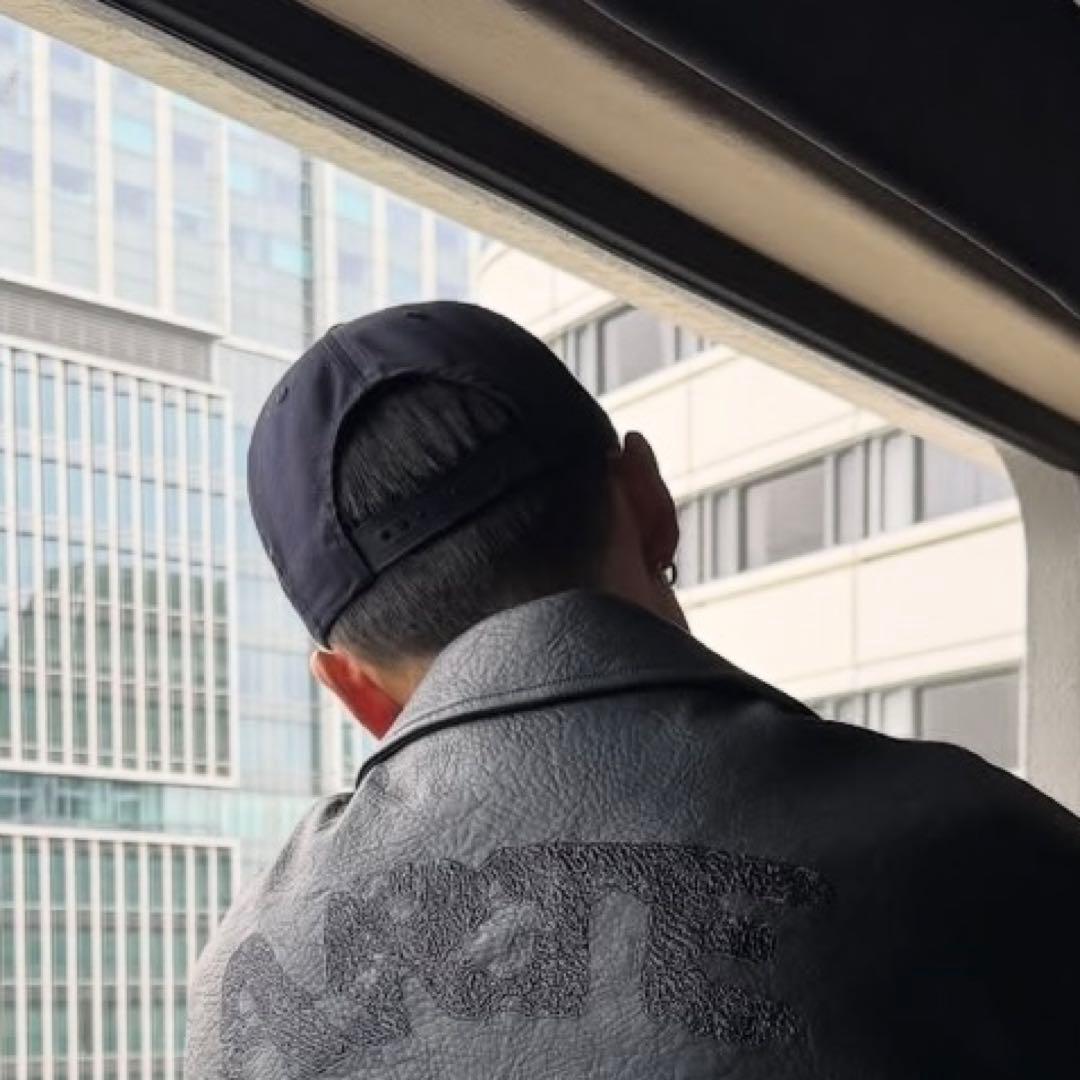 【美品❗️】 oMA studios キャップ ブナ USA ネイビー