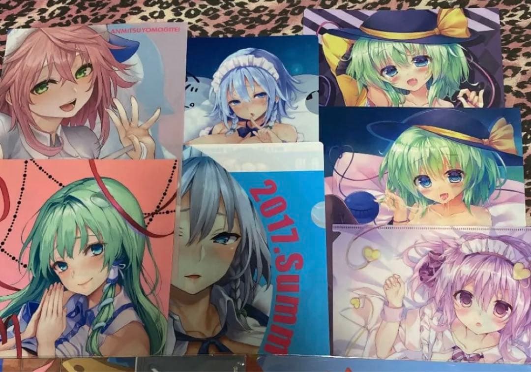 東方project 美少女　希少品　クリアファイル　セット　K99