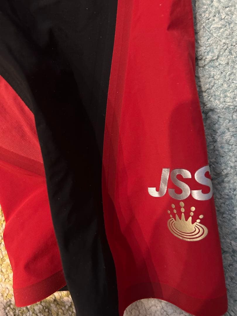 Mizuno 競泳水着 Sサイズ レッド/ブラックjssロゴ