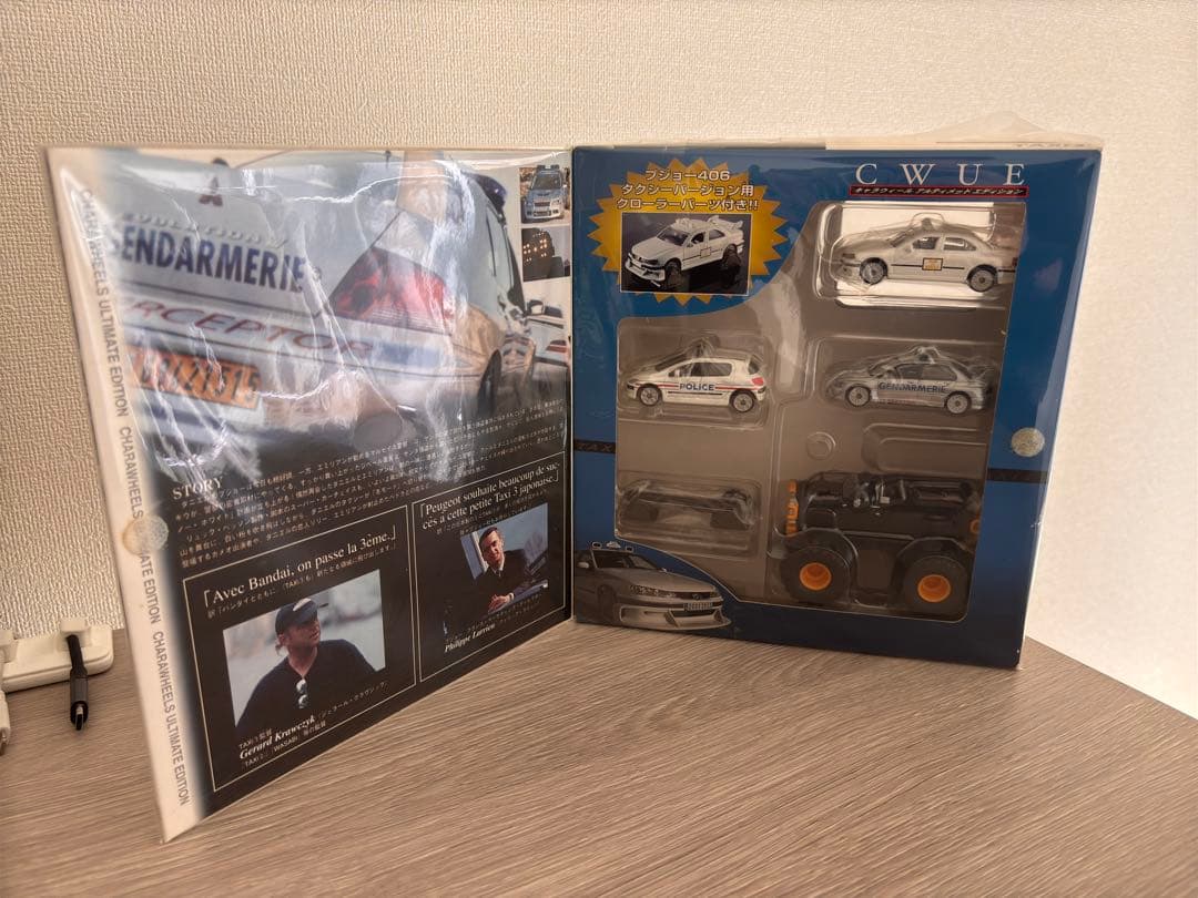 Taxi 3 BANDAI キャラウィール C.W.U.E. ミニカーセット