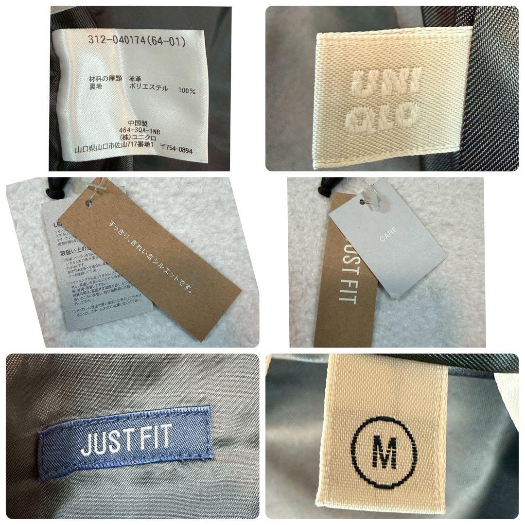 未使用 OLD UNIQLO ライダースジャケット 羊革 シングル ブラック