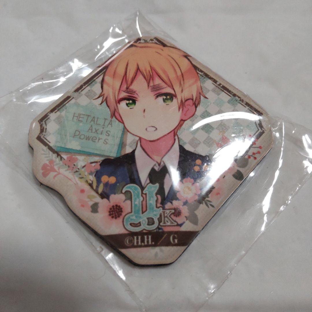 ヘタリア イギリス 学生風 ぷくっとバッジ